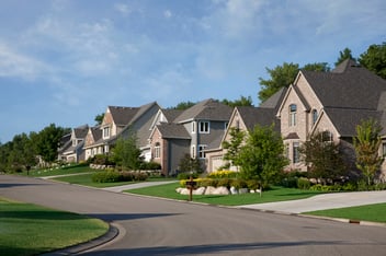 nice suburban neighborhood