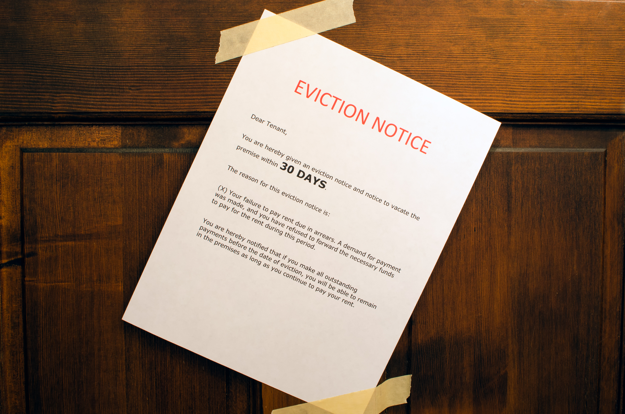 How to Evict a Tenant